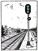 Разрешается поезду проследовать раздельный пункт с установленной скоростью
